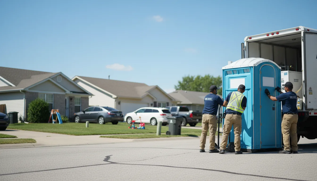 Standard Porta Potty Rentals in Versailles, IL near me